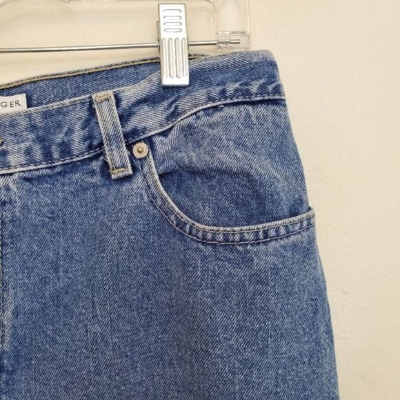 Tommy Hilfiger high rise straight leg jeans Y2K - Picture 2 of 13